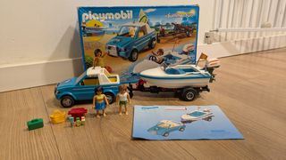 Playmobil Coche con remolque Lancha 6864