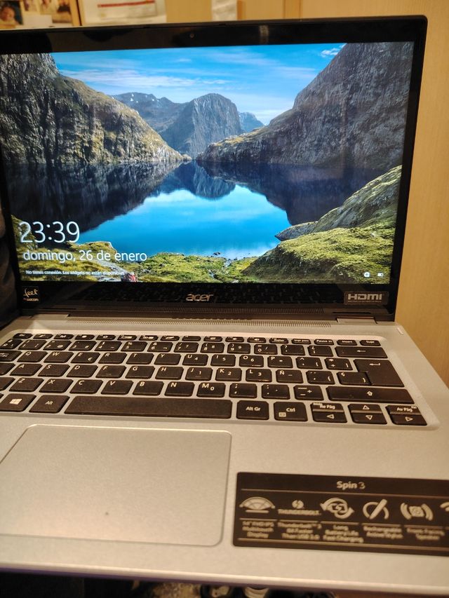 Portatil Acer Spin 3 Oferta de 660€a 230€ Perfecto