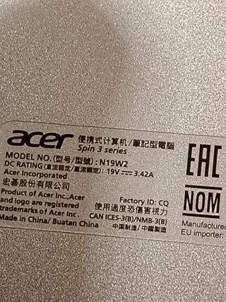 Portatile Acer Spin 3 Offerta da 660€ a 200€ Perfetto