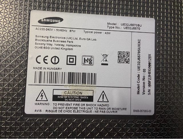 Placa main Tv SAMSUNG UE32J5570