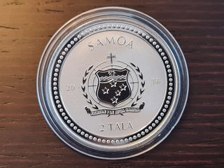 2018 SEAHORSE 1 Oz plata