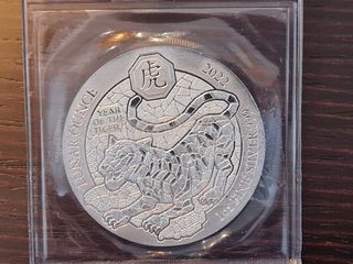 2022 TIGRE RWANDA 1 Oz plata