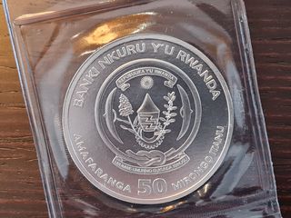 2022 TIGRE RWANDA 1 Oz plata