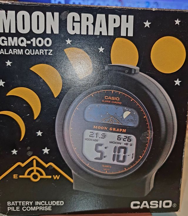 CASIO MOON GRAPH GMQ 100