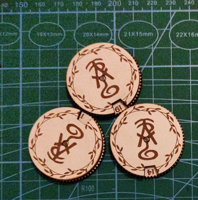 Contadores de heridas Warhammer perszado