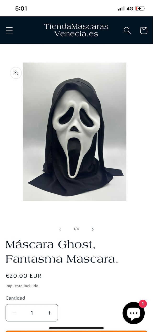 Nuovo mascara Scary Movie