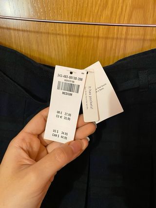 Falda Hollister nueva