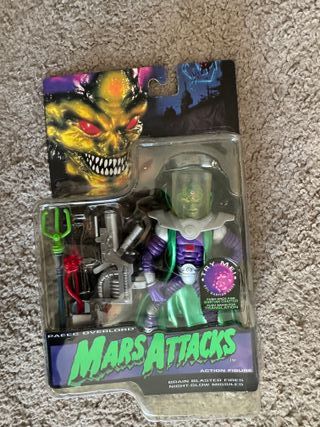Paeec Overload figura sellada Mars Attacks