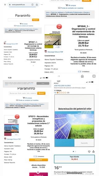 Libros para profesionales de varios sectores