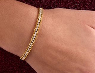 Pulsera chapada en oro