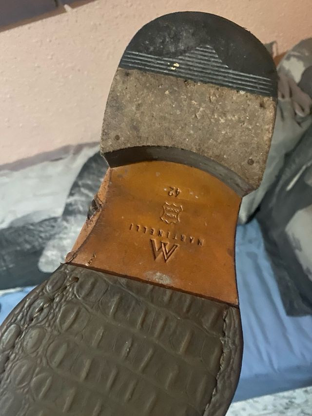 Botas piel martinelli 42