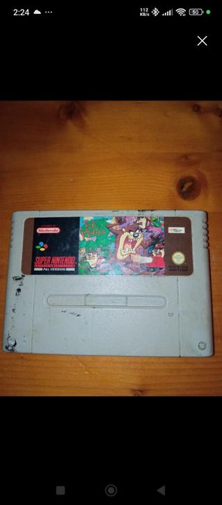 Diablo Taz de Tasmania  super Nintendo NES