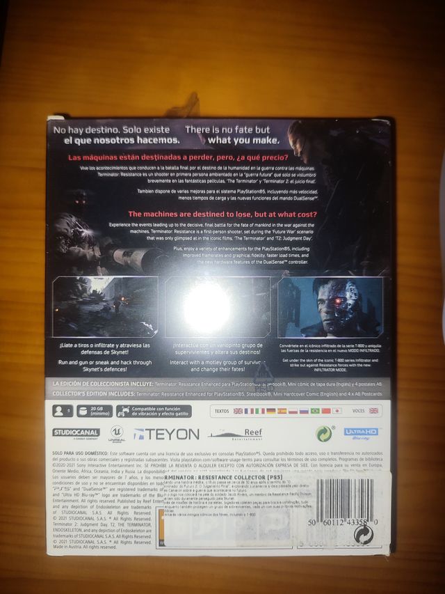 Terminator Resistance Enhanced SOLO CONTENIDO