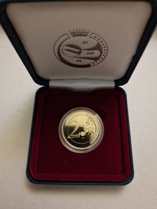 2 EURO PROOF BELGIO 2016