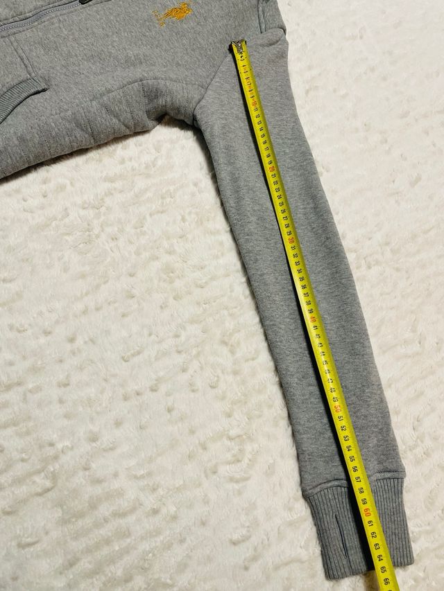 Chaqueta gris con borreguito Ralph Lauren