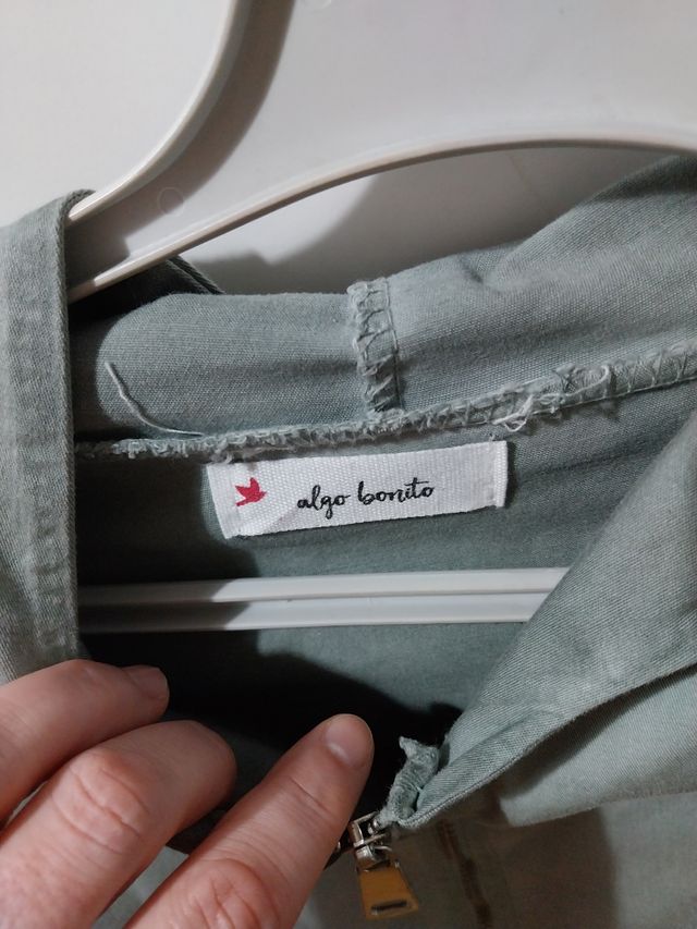 Cazadora fina entretiempo