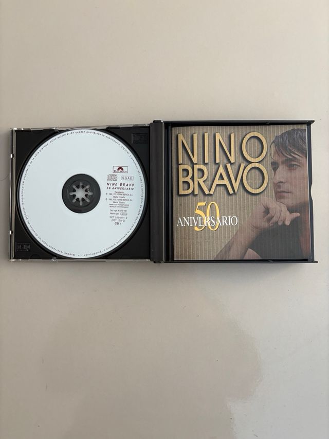 Nino Bravo 50 aniversario doble CD