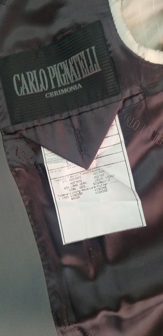 Abito sposo Carlo Pignatelli tg.M