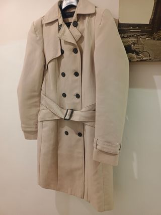 Gabardina mujer talla S