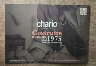 Brochure Chario 50th Anniversario Nuova!