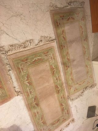 Conjunto de 3 alfombras