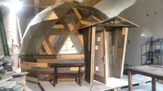 Domo Geodésico de Madera