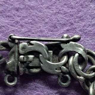 Pulsera esclava plata eslabón hungaro