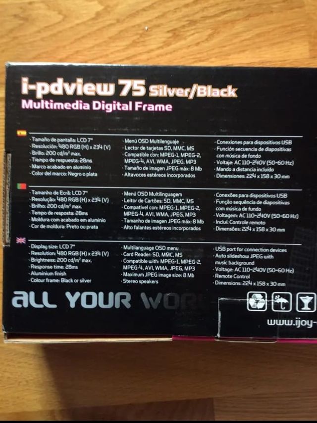 Cornice per foto digitali