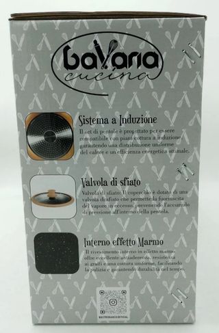 Padelle rosa tris con coperchi