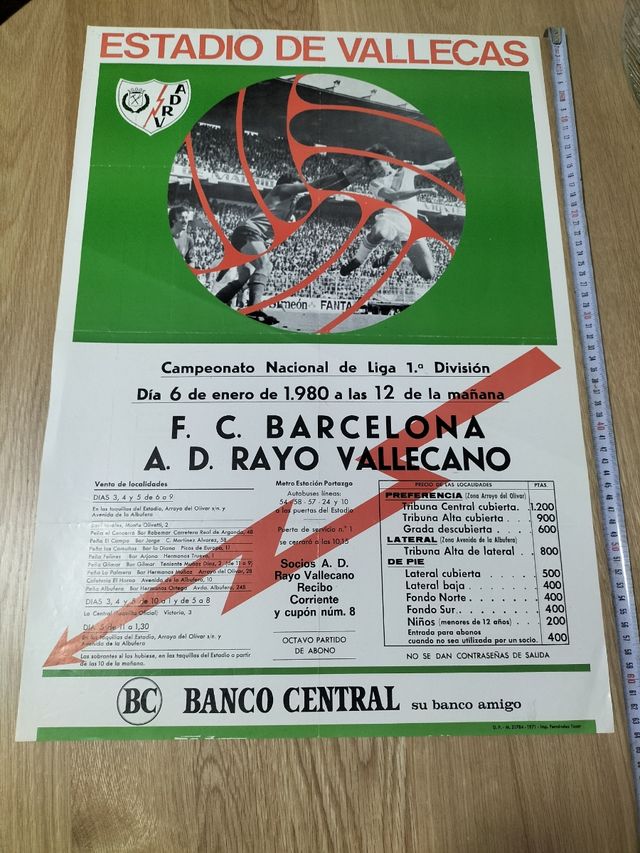 F.c.barcelona , a.d. rayo vallecano