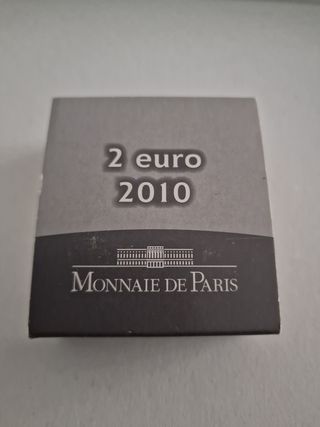2 EURO PROOF FRANCIA 2010