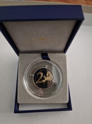 2 EURO PROOF FRANCIA 2010