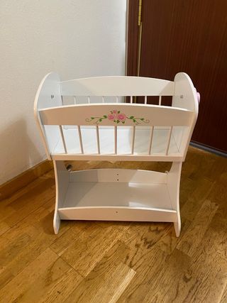 Cuna de madera de muñecas IKEA