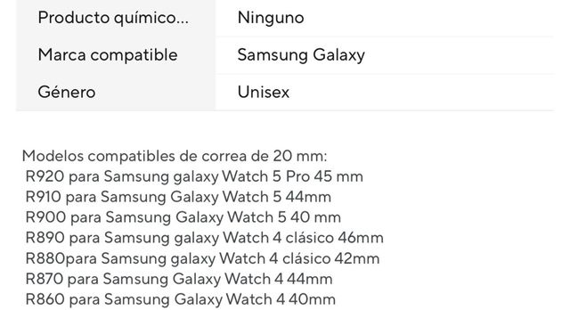 2 CORREAS SIN ESTRENAR RELOJ SAMSUNG GALAXY 4 Y 5
