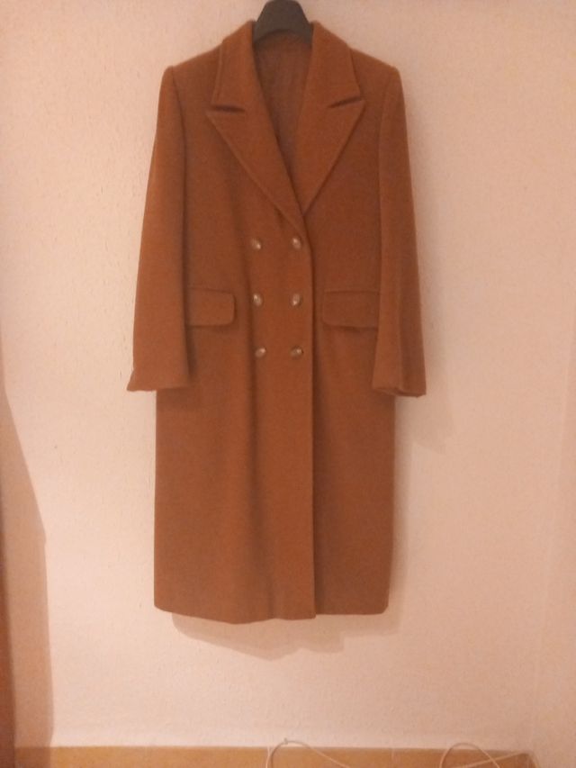 Abrigo maxi lana y cachemir