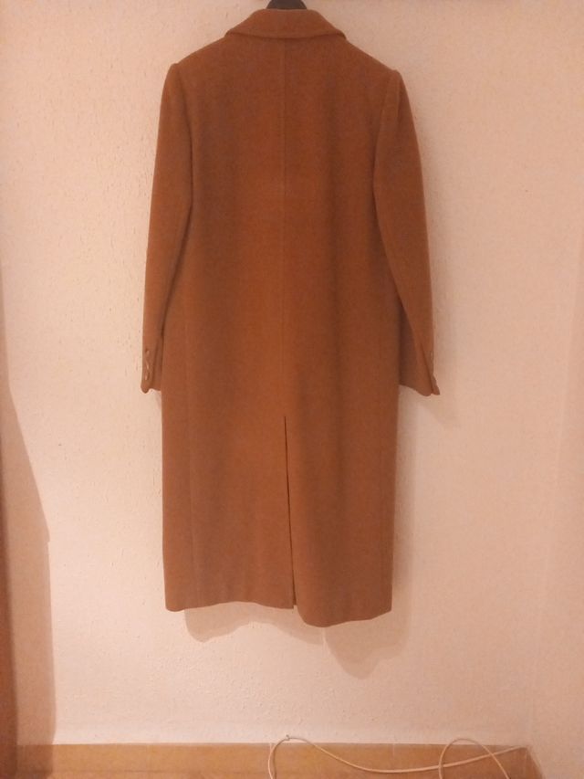 Abrigo maxi lana y cachemir