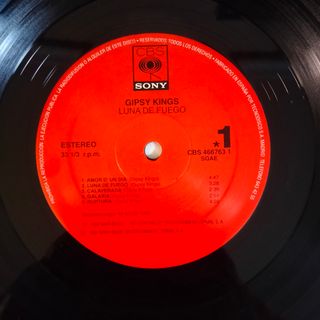 LP GIPSY KINGS 1991 Luna de fuego. Flamenco rumba