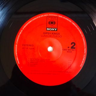 LP GIPSY KINGS 1991 Luna de fuego. Flamenco rumba