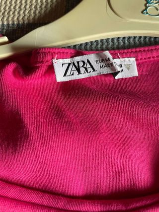 Vestido rosa fucsia, talla M