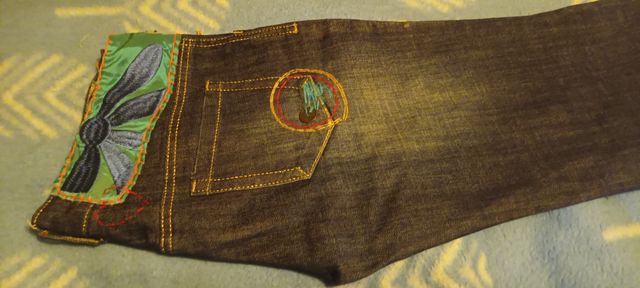 Pantalón  Desigual  vaquero original