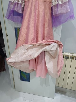Vestito donna di dama rosa
