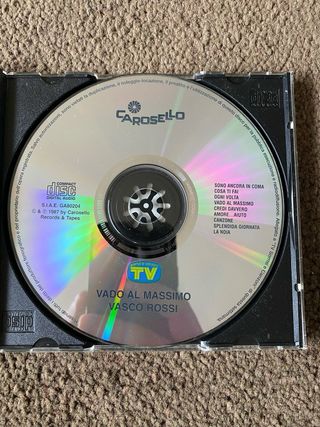 Cd disco Vasco Rossi Vado al Massimo