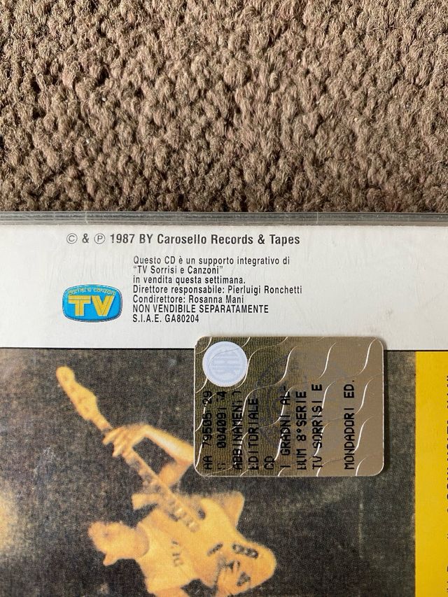 Cd disco Vasco Rossi Vado al Massimo