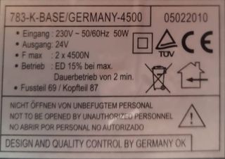 Cama articulada marca germany