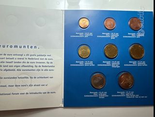 Introduzione all'euro dei Paesi Bassi del 2001