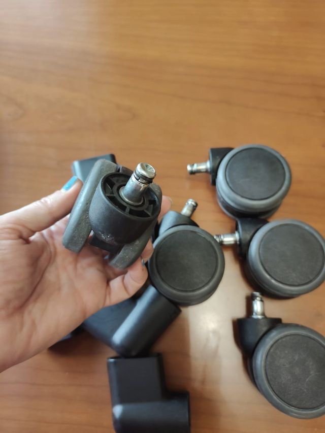 ruedas protector embellecedor pie silla Steelcase