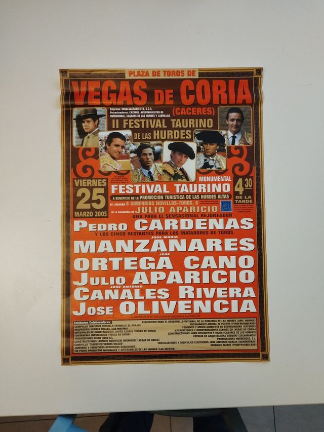 Poster Corrida - Vegas de Coria