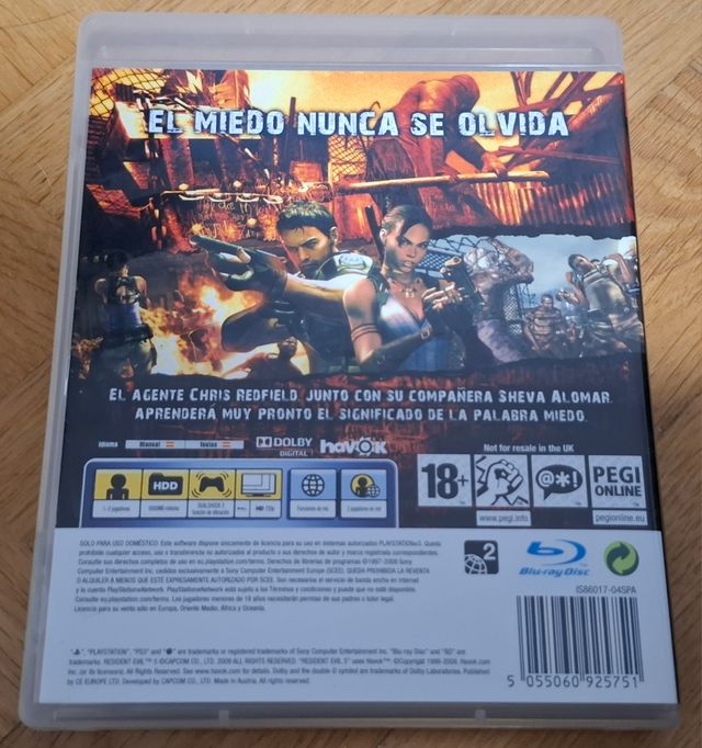 RESIDENT EVIL 5 - PS3