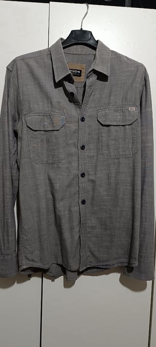 Camicia grigia uomo
