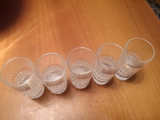 Set di 5 bicchierini Amaro Ramazzotti